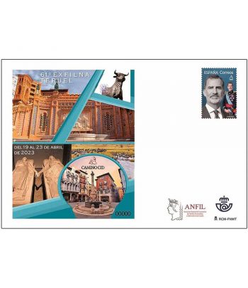 Sobre entero Postal 158 dedicado a ECC Teruel 2023  - 1 Filatelia.shop