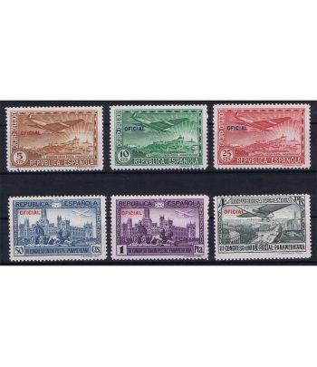 Sello de España 630/35 Unión Postal Panamericana (OFICIAL).  - 1 Filatelia.shop