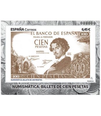 Sello de España 5672 Billete de 100 pesetas.  - 1 Filatelia.shop