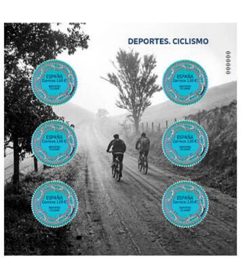 Sello de España 5673 Deportes. Ciclismo.  - 1 Filatelia.shop