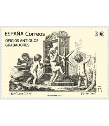 Sello de España 5693 Oficios antiguos. Grabadores.  - 1 Filatelia.shop