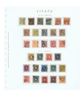 Colección de Sellos de España año 1889 a 1950. Usados.  - 1 Filatelia.shop