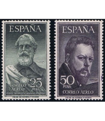 Sello de España 1124/25 Legazpi y Sorolla. Charnela.  - 1 Filatelia.shop