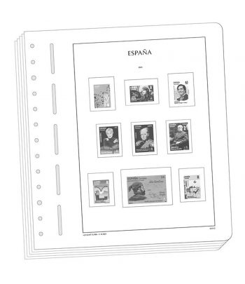 LEUCHTTURM hojas preimpresas sellos de España 2024  - 1 Filatelia.shop