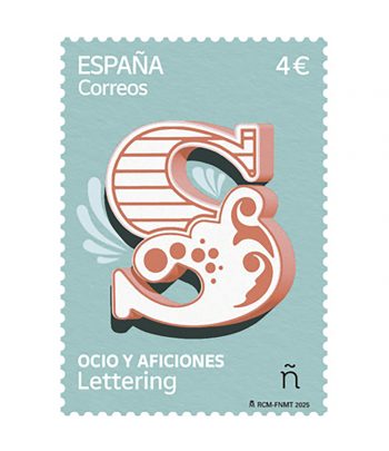 Sello de España 5821 Ocio y aficiones. Lettering.  - 1 Filatelia.shop