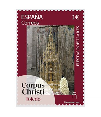 Sello de España 5838 Corpus Christi. Toledo.  - 1 Filatelia.shop