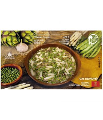 Sello de España 5839 Gastronomía. Navarra.  - 1 Filatelia.shop
