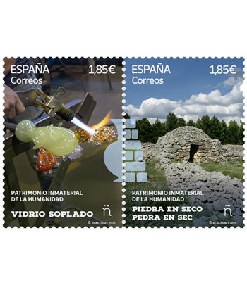 Sello de España 5840/1 Patrimonio Inmaterial  - 1 Filatelia.shop