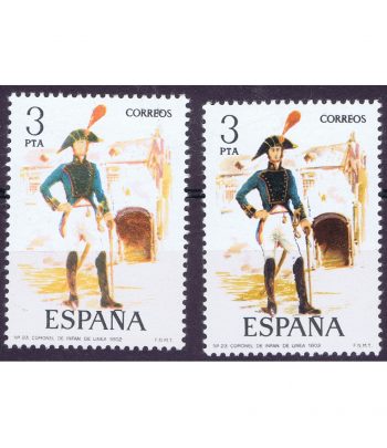 2279 Uniformes militares 1975. Error de color.  - 1 Filatelia.shop