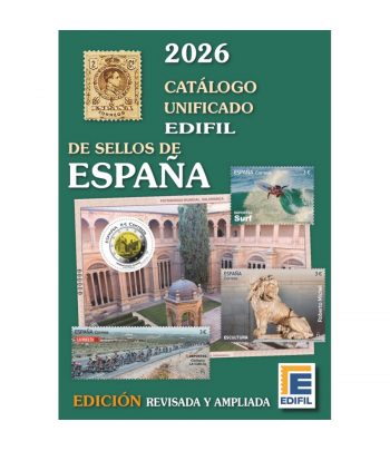 Catálogo Unificado Edifil de Sellos de España 2026  - 1 Filatelia.shop