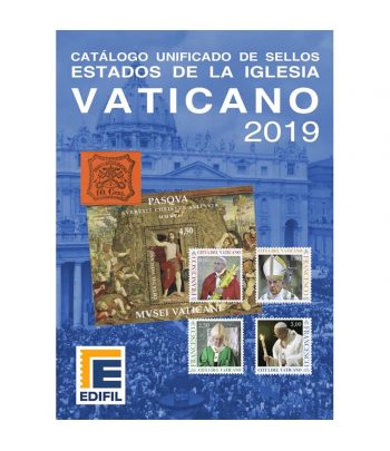 EDIFIL Catálogo de sellos de Vaticano 2019.  - 1 Filatelia.shop