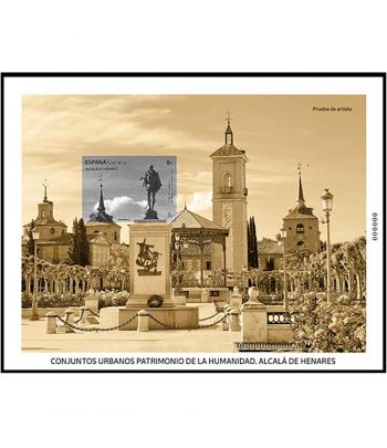Prueba Lujo nº 181 Conjuntos Urbanos. Alcalá de Henares. Plata  - 1 Filatelia.shop