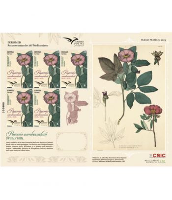 2025 Pliego Premium 171 Euromed. Flora  - 1 Filatelia.shop