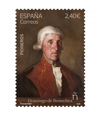Sello de España 5860 Pioneros. Domingo de Bonechea.  - 1 Filatelia.shop