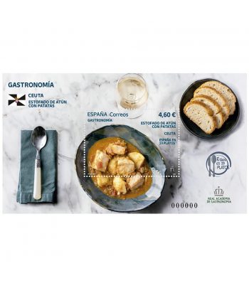 Sello de España 5867 España en 19 platos. Ceuta.  - 1 Filatelia.shop