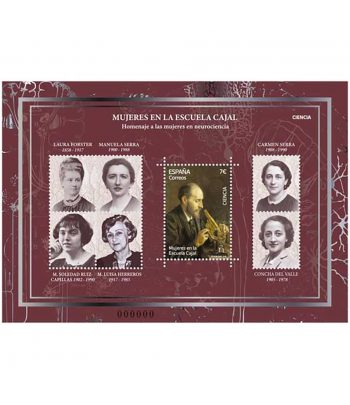 Sello de España 5877 Mujeres en la Escuela Cajal.  - 1 Filatelia.shop