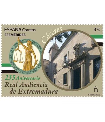 Sello de España 5880 Real Audiencia de Extremadura.  - 1 Filatelia.shop