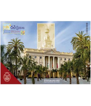 Sello de España 5884 EXFILNA 2025. Cádiz.  - 1 Filatelia.shop