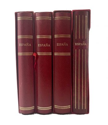 Colección Sellos de España año 1980 a 2000. 4 álbumes.  - 1 Filatelia.shop