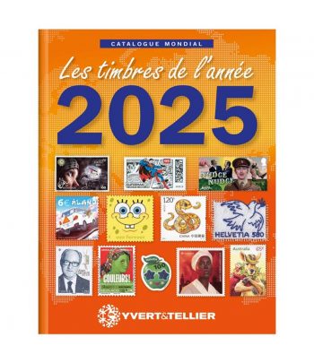 Catálogo de sellos YVERT ET TELLIER Novedades mundiales 2025  - 1 Filatelia.shop