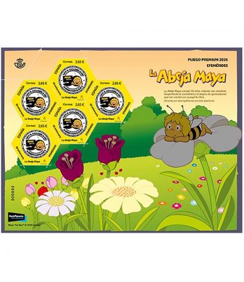 2026 Pliego Premium nº 178 Abeja Maya.  - 1 Filatelia.shop