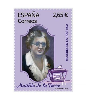 Sello de España 5899 Matilde de la Torre.  - 1 Filatelia.shop