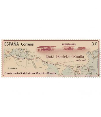 Sello de España 5904 Centenario Raid aéreo Madrid-Manila.  - 1 Filatelia.shop