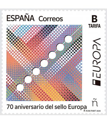Sello de España 5909 70 aniversario del sello Europa  - 1 Filatelia.shop