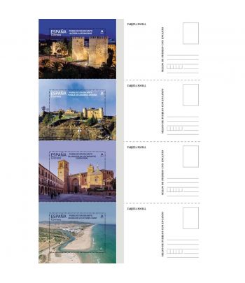 Sello de España  5913/16 Pueblos con encanto 2026  - 1 Filatelia.shop