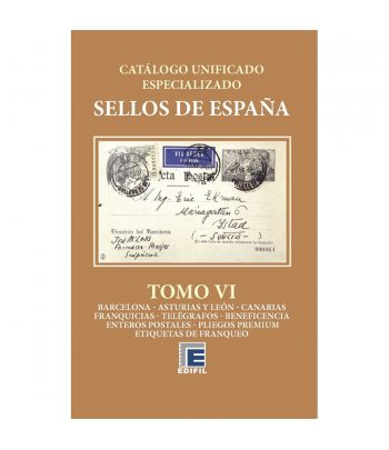 EDIFIL Catálogo sellos España Serie bronce 2026 especializado Tomo VI  - 1 Filatelia.shop