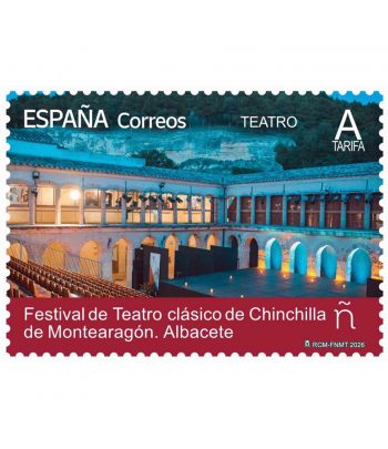 Sello de España 5921 Festival Teatro Chinchilla de Montearagón.  - 1 Filatelia.shop