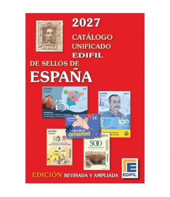 Catálogo Unificado Edifil de Sellos de España 2027.  - 1 Filatelia.shop