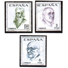 1758/60 Literatos españoles. Centenario de su nacimiento