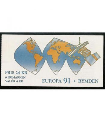 Europa 1991 Suecia (carnet)