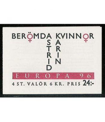 Europa 1996 Suecia (carnet)