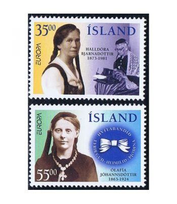 Europa 1996 Islandia (sellos)