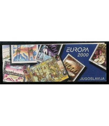 Europa 2000 Yugoslavia (carnet) Azul