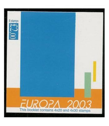 Europa 2003 Chipre (carnet)