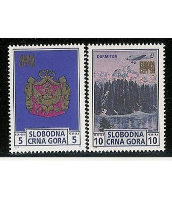 Europa 1999 Montenegro (sellos)