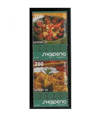 Europa 2005 Albania (2 sellos)