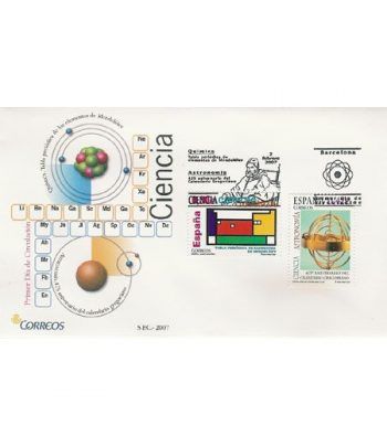 Sobres Primer Día España 4310/11 Ciencia (2007)