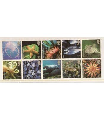 Fauna. Inglaterra (2007) Vida marina (sellos)