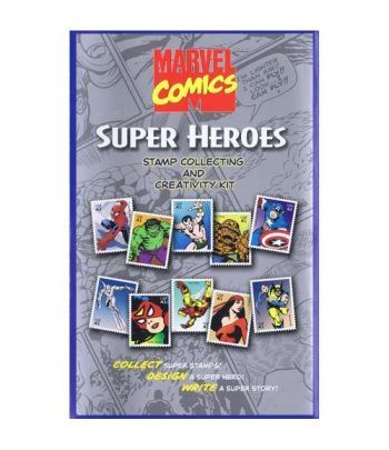 Comics. USA 2006 Marvel Super Heroes (presentación pack sellos)