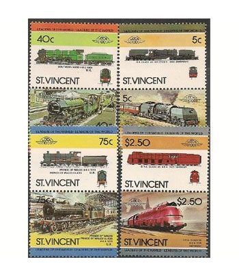 Trenes. St. Vincent (nº cat. yvert 788/95)
