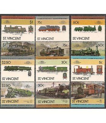 Trenes. St. Vincent (nº cat. yvert 846/57)