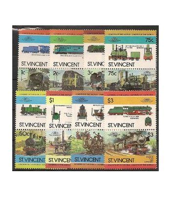 Trenes. St. Vincent (nº cat. yvert 746/61)