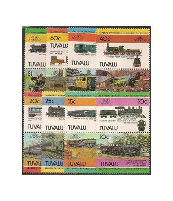 Trenes. Tuvalu (nº cat. yvert 239/54)