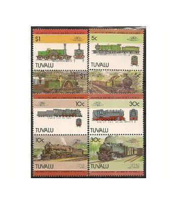 Trenes. Tuvalu (nº cat. yvert 299/06)