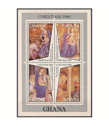 Navidad. Ghana (nº cat. yvert HB84)