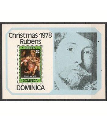 Navidad. Dominica (nº cat. yvert HB50)